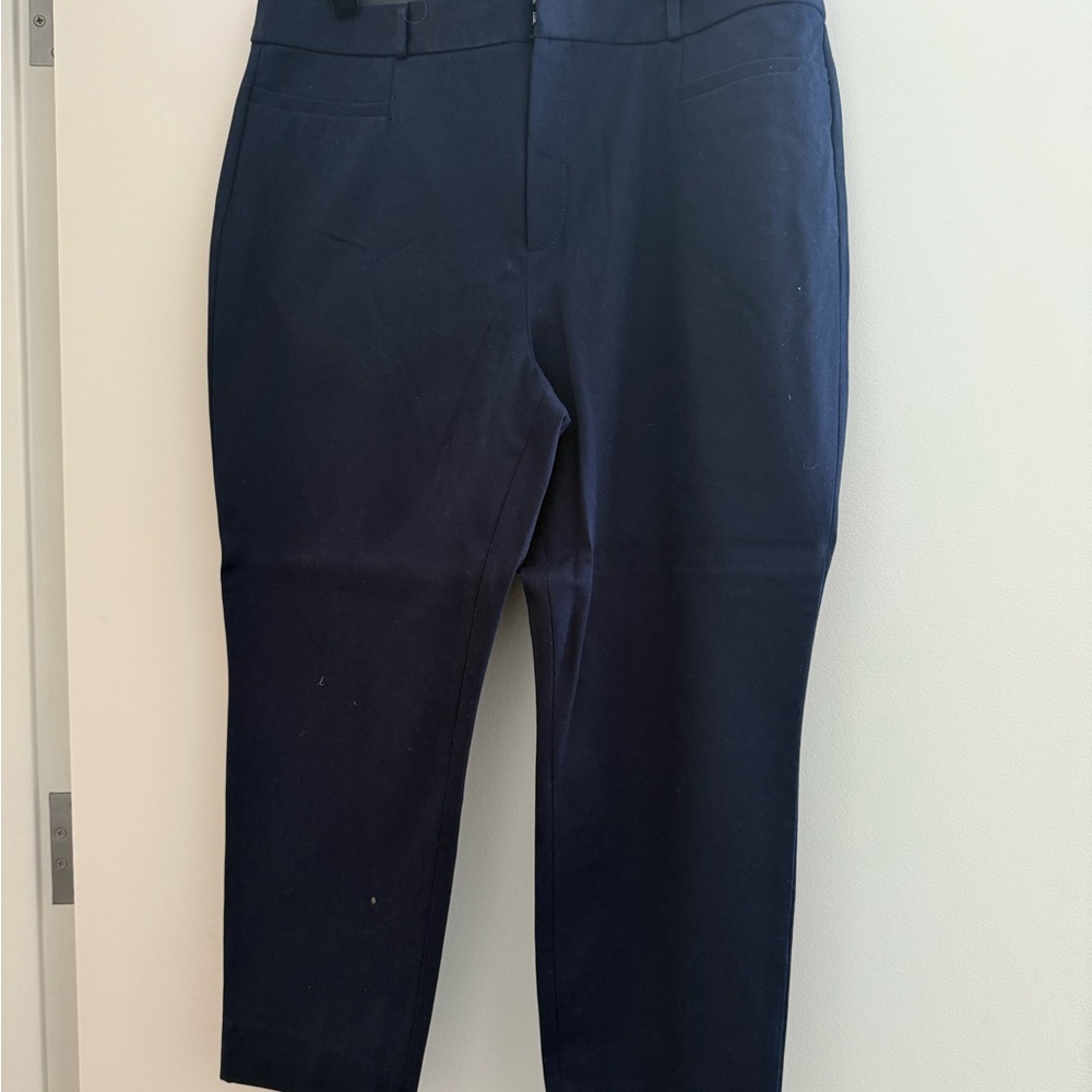 Banana Republic Dark Blue Mid-Rise Pants